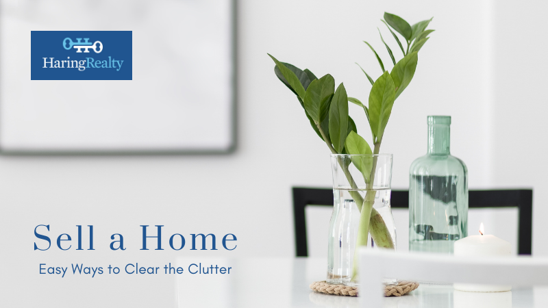 Clearing Clutter - Sell a Home - Haring Realty