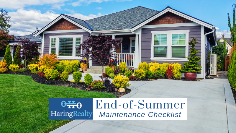 End-of-Summer Maintenance - Homeowners - Haring Realty