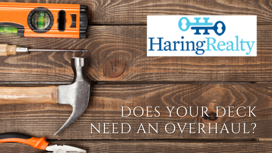 Deck Maintenance - Haring Realty