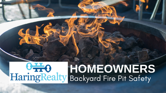 Backyard Fire Pit - Homeownership - Haring Realty