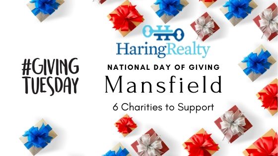 Giving Tuesday - Mansfield Charities - Haring Realty