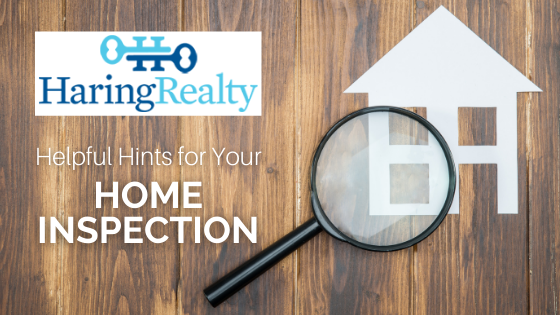 Home Inspection Tips - Homewners - Haring Realty