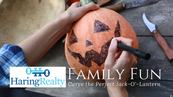 Pumpkin Carving - Family Fun - Haring Realty
