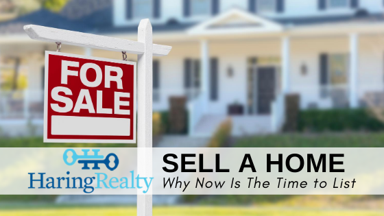 Reasons to Sell Now - Home Sellers - Haring Realty