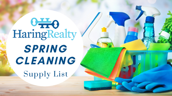 Spring Cleaning Supply List - Haring Realty