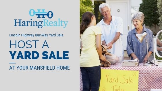 Host a Yard Sale Mansfield Home
