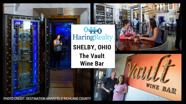 Shelby Ohio Home of The Vault Wine Bar